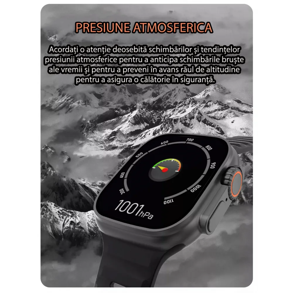 Ceas Smartwatch RelaxU® Track RL34 Plus - RelaxU.ro