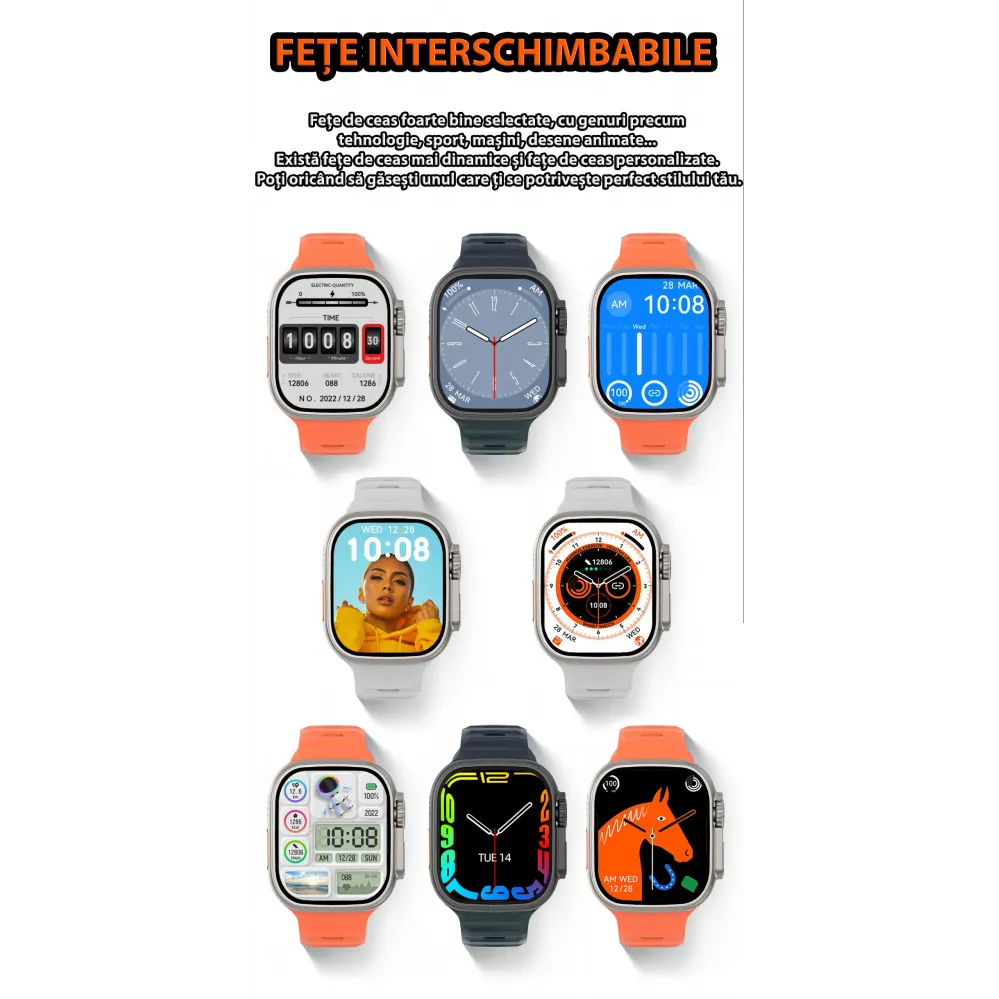 Ceas Smartwatch RelaxU® Track RL34 Plus - RelaxU.ro