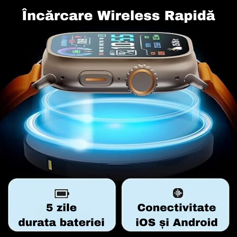 Ceas Smartwatch RelaxU® Track RL34 Plus - RelaxU.ro