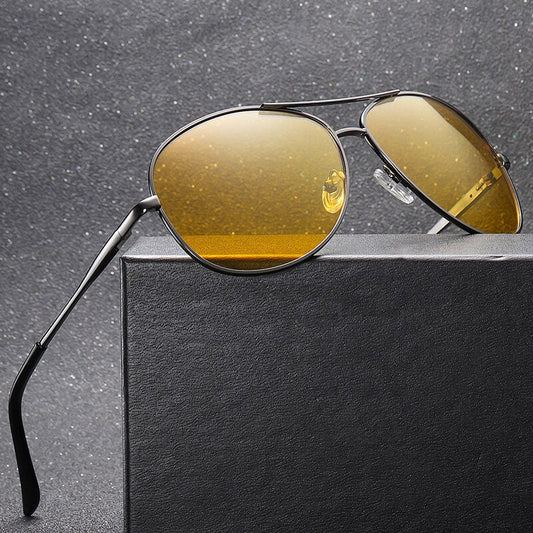 Ochelari Condus Vedere nocturna RelaxU ©, Vizibilitate si siguranta sporita - RelaxU.ro