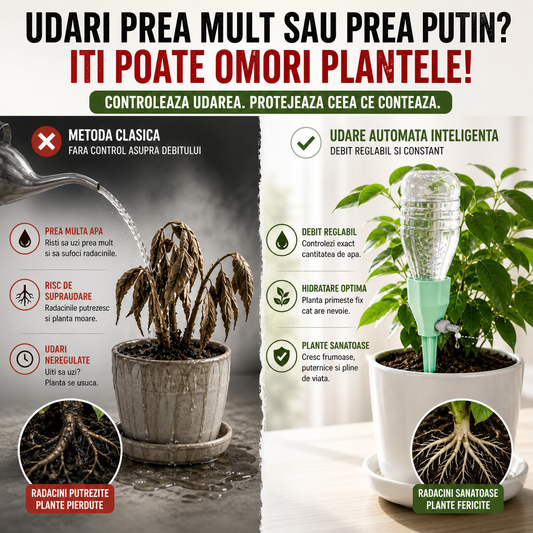 1+1 GRATIS🔥 Stropitor Automat pentru Plante | RelaxWet