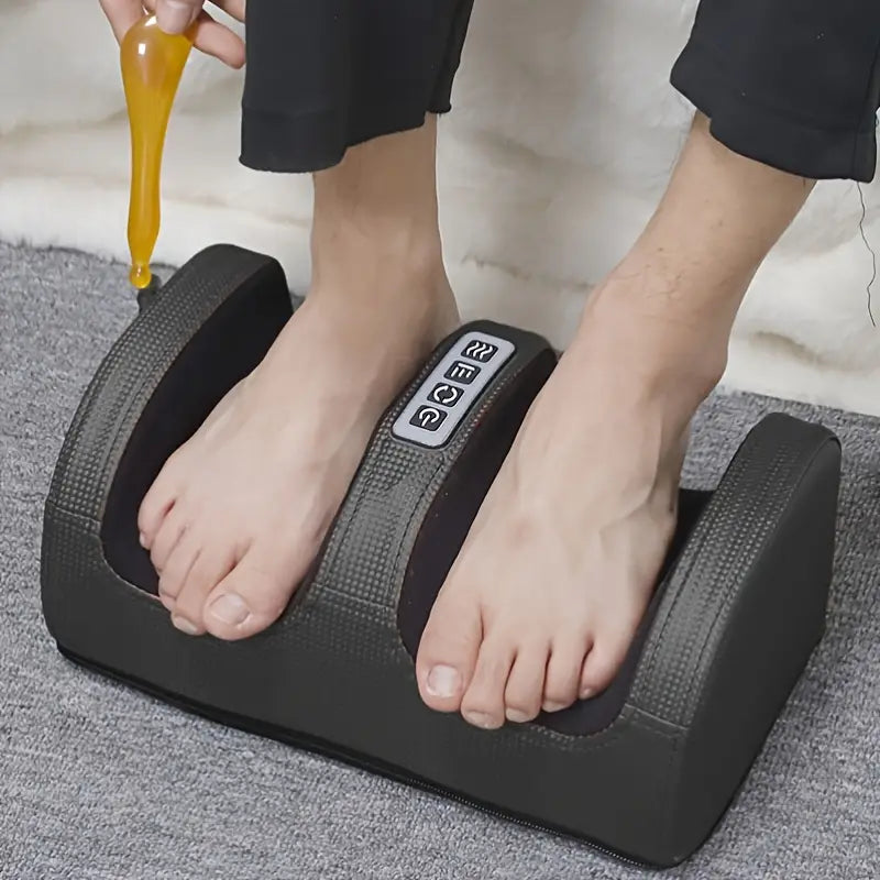 Aparat masaj Shiatsu pentru picioare RelaxU®, functie incalzire, 20 capete de masaj - RelaxU.ro