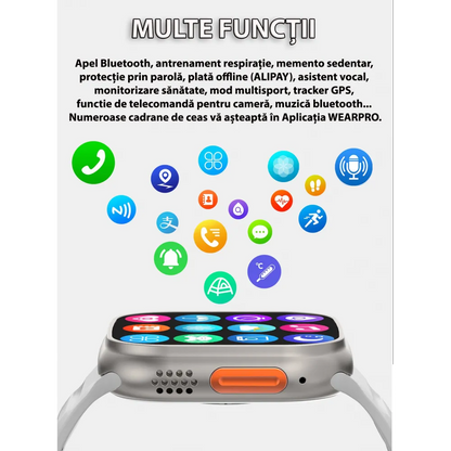 Ceas Smartwatch RelaxU® Track RL34 Plus - RelaxU.ro