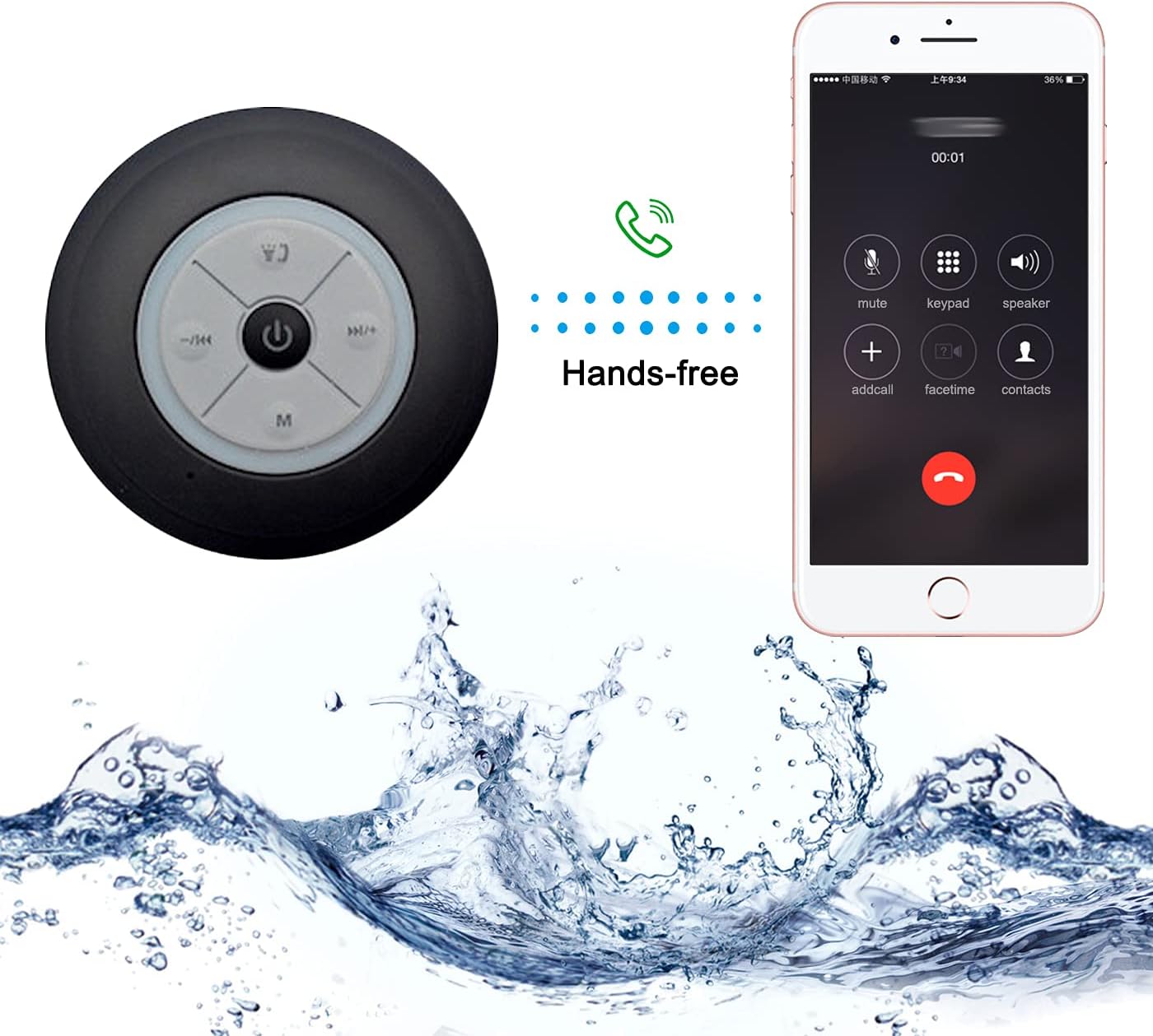 Boxă Duș Guppy Bluetooth
