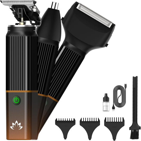 Trimmer multifuncțional T35, 3 în 1, rezistent la apă + accesorii cadou
