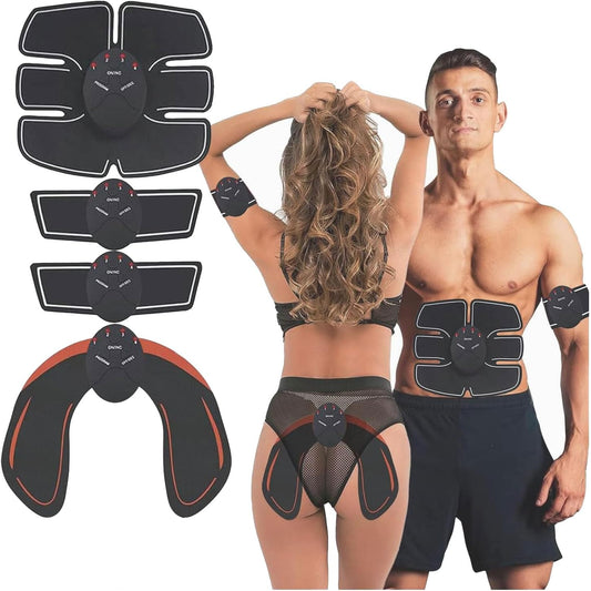 🔥 Centura EMS ShapePro™ – Tonifiere Abdomen, Brațe și Fesieri fără Efort