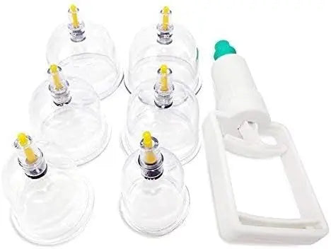 Set Cupping Vacuum Profesional Portabil RelaxU.ro