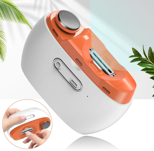 Unghiera electrica profesionala 3 trepte viteza, Dezinfectare cu raze UV, Portabila, Manichiura
