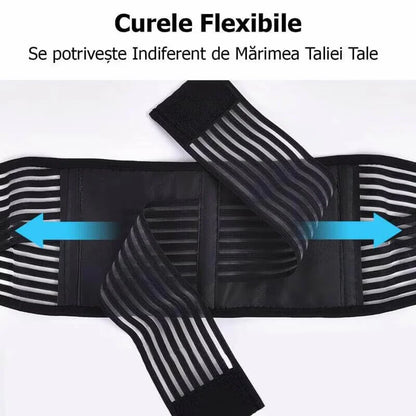 Centura lombara cu magneti si turmalina RelaxU © - RelaxU.ro